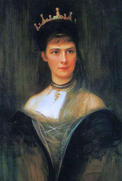 Philip Alexius de Laszlo Empress Elisabeth of Austria oil painting image